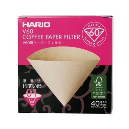hario filter brown 40